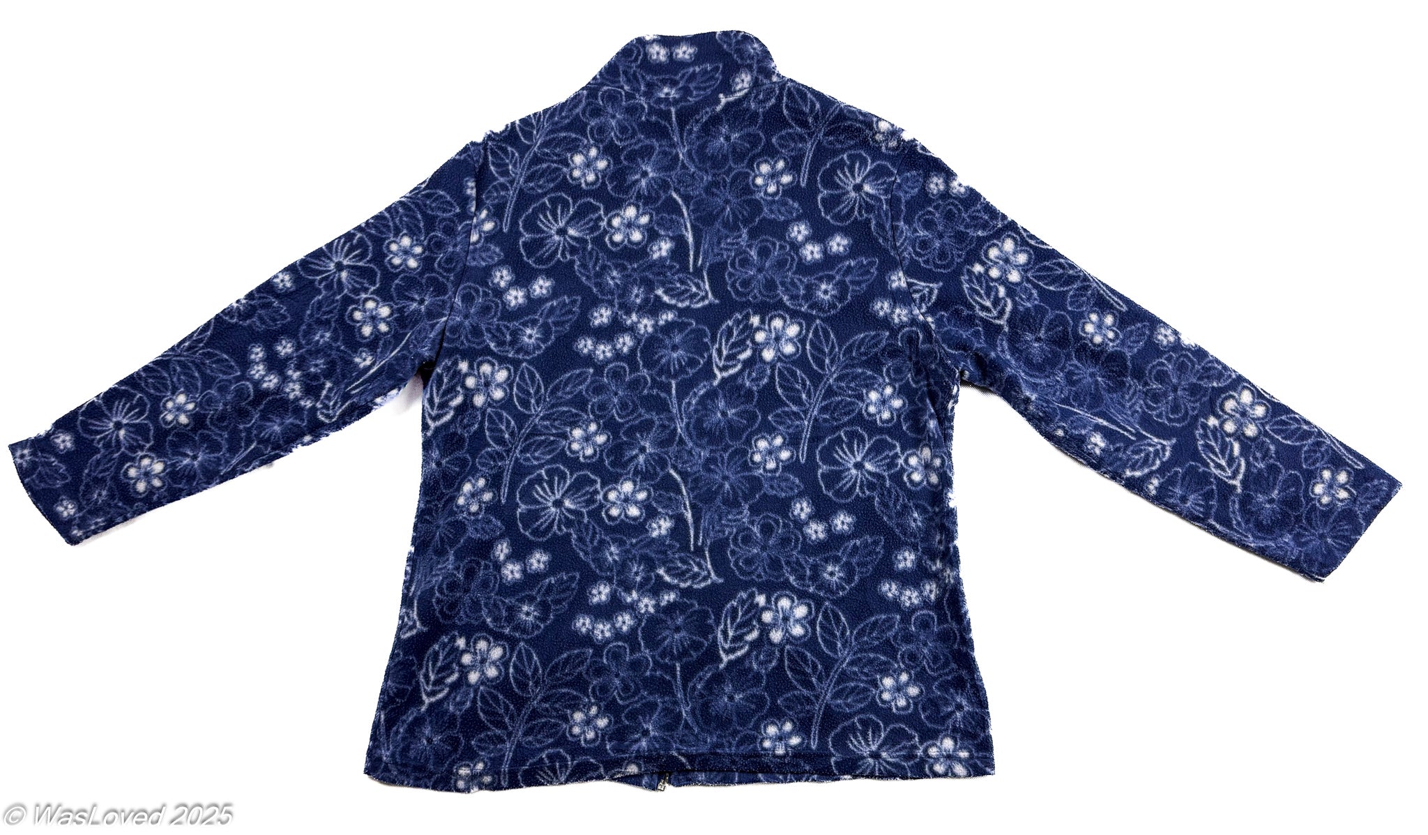 Pre-worn Anne de Lançay All-Over Floral Print Fleece Jacket