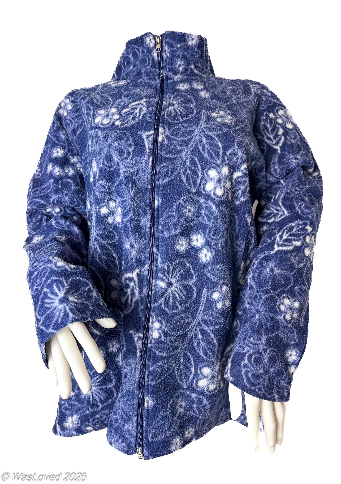 Pre-worn Anne de Lançay All-Over Floral Print Fleece Jacket