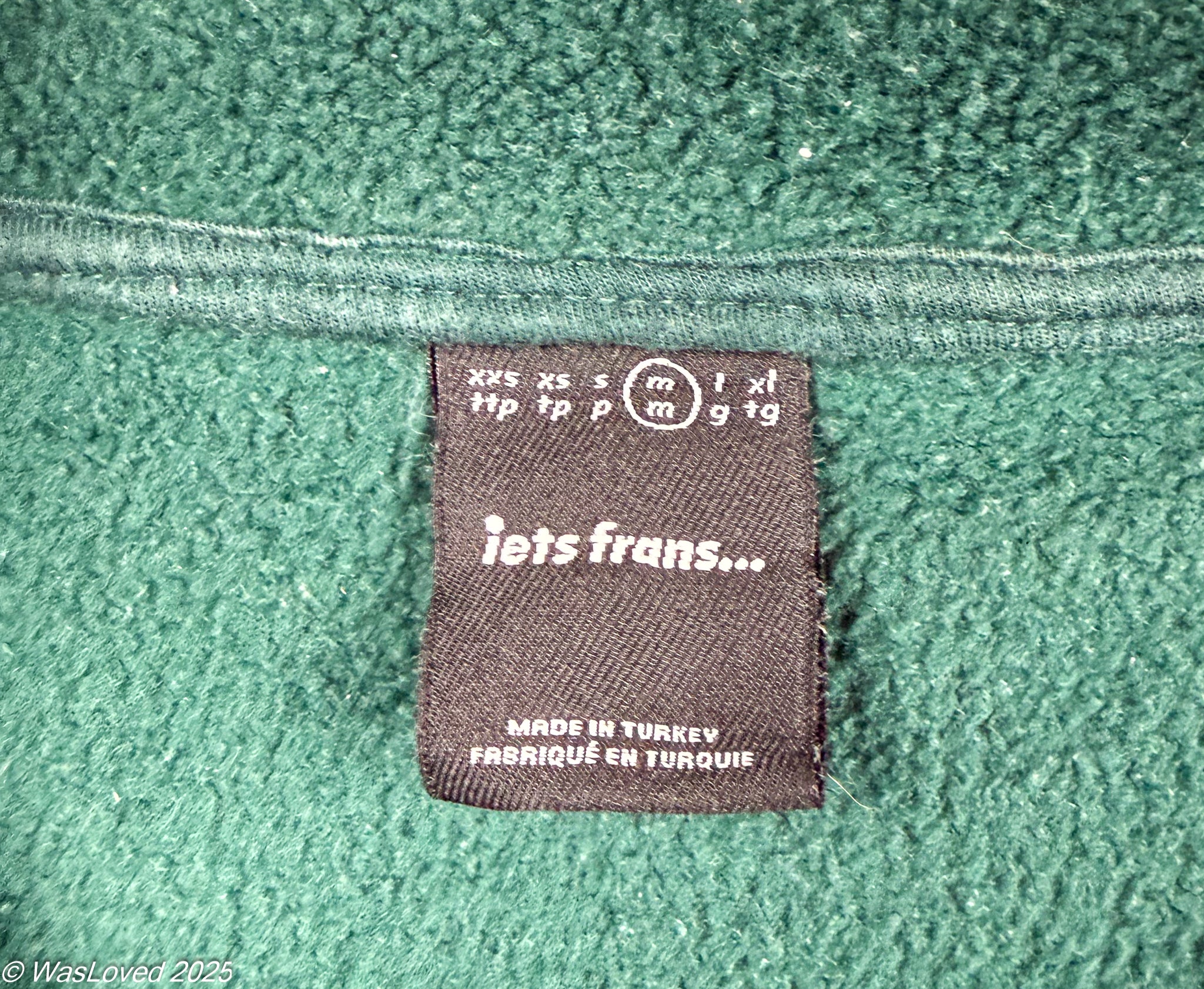 Pre-worn iets frans... Colour-Block 1/4 Zip Fleece - L