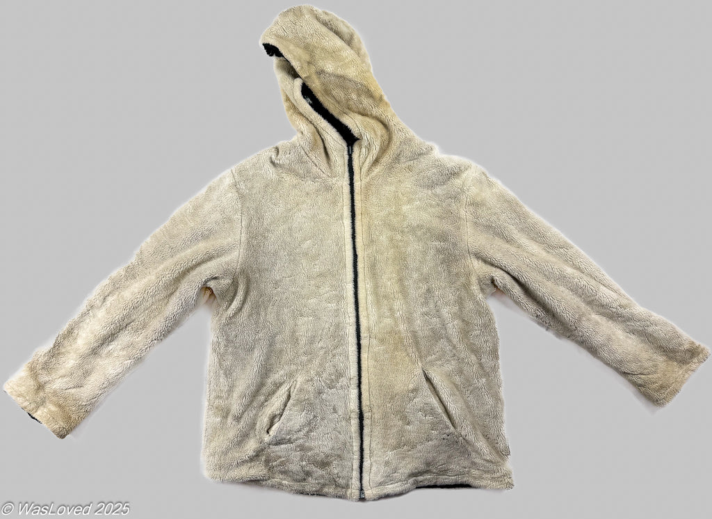 Pre-worn Arctic Circle Reversible Reindeer Sherpa Fleece Jacket - XL