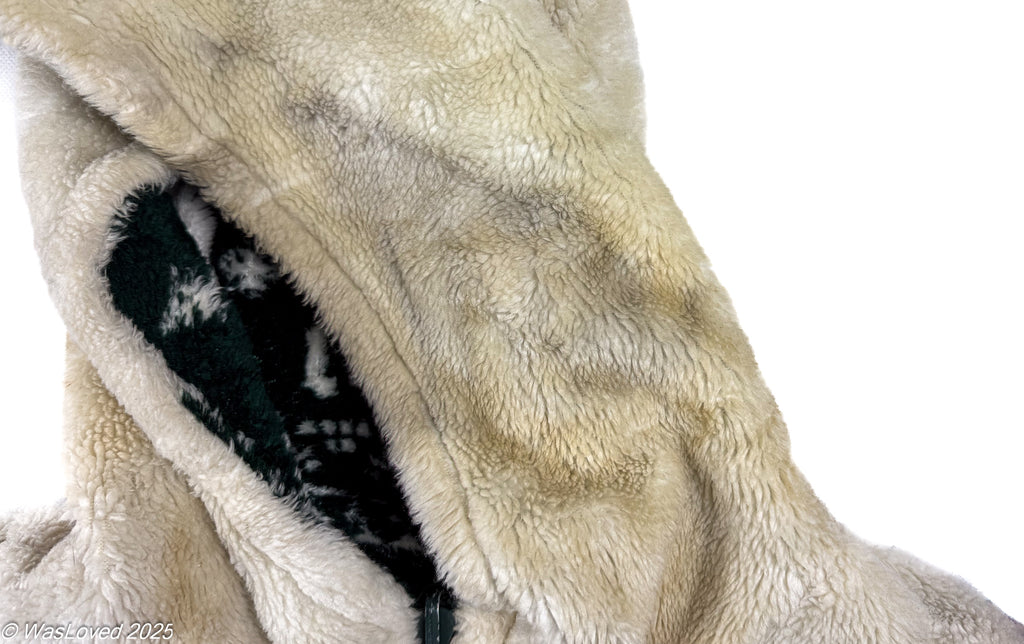 Pre-worn Arctic Circle Reversible Reindeer Sherpa Fleece Jacket - XL